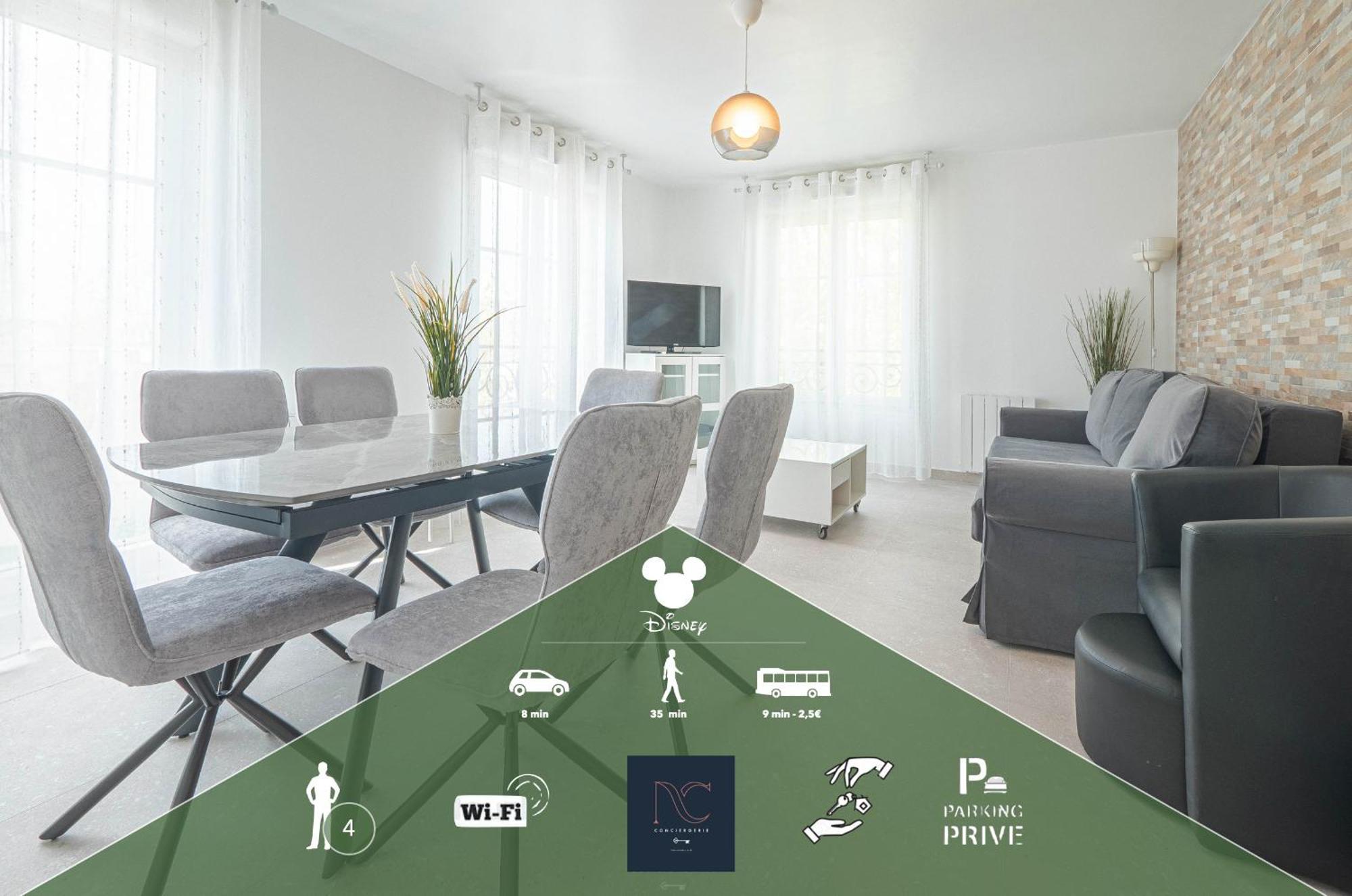 *Disneyland-Paris*4Pers, Wifi, Parking Σερί Εξωτερικό φωτογραφία